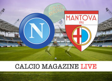 Napoli Mantova cronaca diretta live risultato in tempo reale