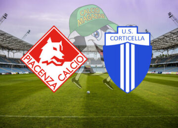 Piacenza Corticella cronaca diretta live risultato in tempo reale