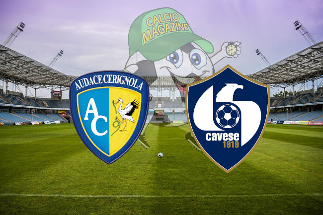 Audace Cerignola Cavese cronaca diretta live risultato in tempo reale