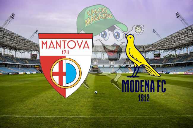 Mantova Modena cronaca diretta live risultato in tempo reale