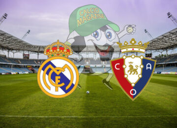 Real Madrid Osasuna cronaca diretta live risultato in tempo reale