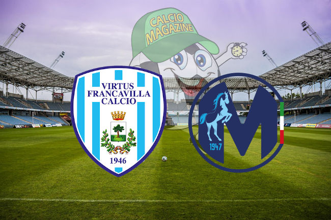 Virtus Francavilla Martina calcio cronaca diretta live risultato in tempo reale
