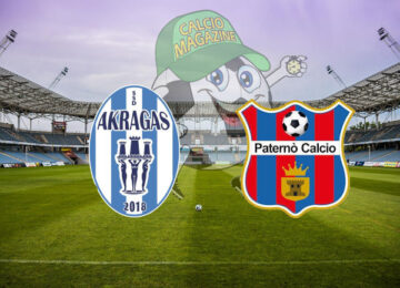 Akragas Paternò cronaca diretta live risultato tempo reale