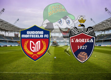 Guidonia L'Aquila cronaca diretta live risultato in tempo reale