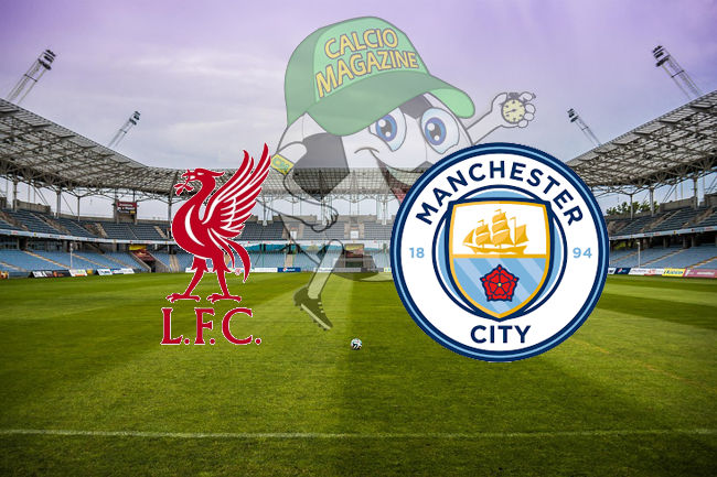 Liverpool Manchester City cronaca diretta risultati tempo reale