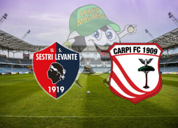 Sestri Levante Carpi cronaca diretta live risultato in tempo reale