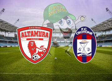 Team Altamura Crotone cronaca diretta live risultato in tempo reale