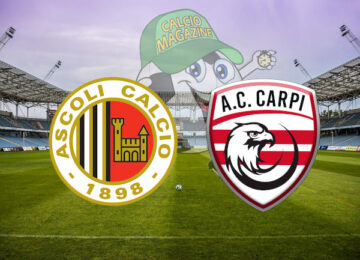Ascoli Carpi cronaca diretta live risultato in tempo reale