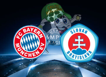 Bayern Monaco Slovan Bratislava cronaca diretta live risultato in tempo reale