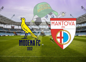 Modena Mantova cronaca diretta live risultato in tempo reale