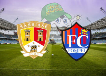 Sambiase Pompei cronaca diretta live risultato in tempo reale