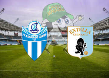 Legnago Salus Entella cronaca diretta live risultato in tempo reale