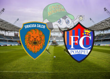 Siracusa Pompei cronaca diretta live risultato in tempo reale