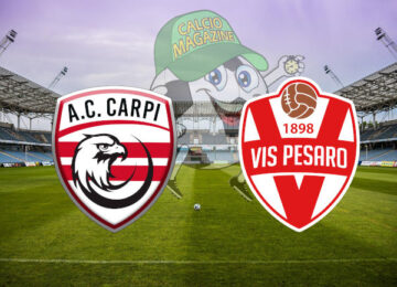 Carpi Vis Pesaro cronaca diretta live risultato in tempo reale