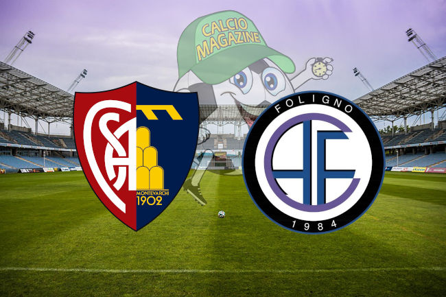 Montevarchi Fulgens Foligno cronaca diretta live risultato tempo reale