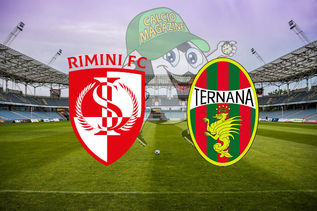 Rimini Ternana cronaca diretta live risultato in tempo reale
