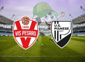 Vis Pesaro Pianese cronaca diretta live risultato in tempo reale