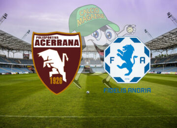 Acerrana Fidelis Andria cronaca diretta live risultato tempo reale