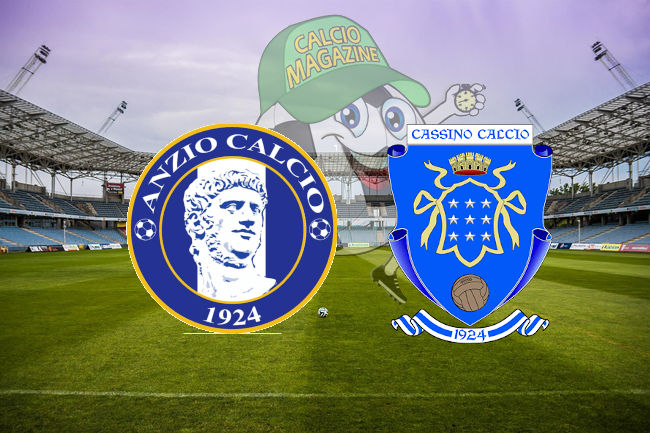 Anzio Cassino cronaca diretta live risultato in tempo reale