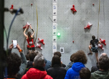 arrampicata sportiva lead
