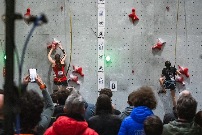 arrampicata sportiva lead