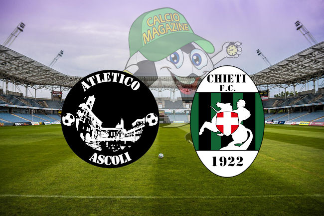 Atletico Ascoli Chieti cronaca diretta live risultato tempo reale
