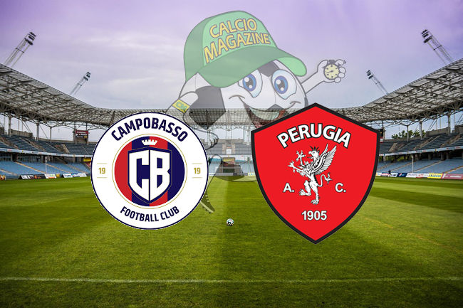 Campobasso Perugia cronaca diretta live risultato in tempo reale
