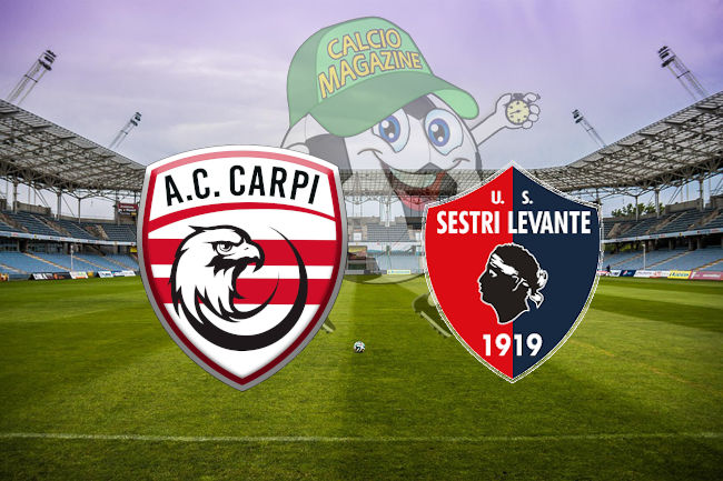 Carpi Sestri Levante cronaca diretta live risultato in tempo reale