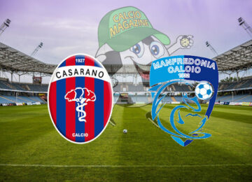 Casarano Manfredonia cronaca diretta live risultato tempo reale