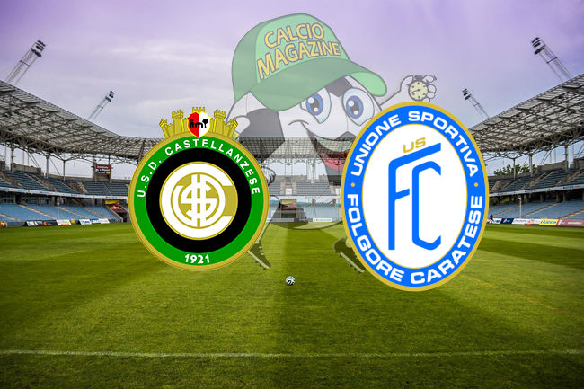 Castellanzese Folgore Caratese cronaca diretta live risultato in tempo reale