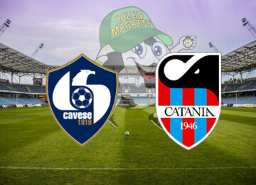 Cavese Catania cronaca diretta live risultato in tempo reale