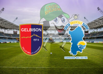 Gelbison Sarrambus Ogliastra cronaca diretta live risultato in tempo reale