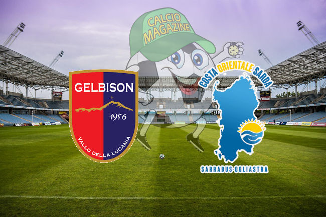 Gelbison Sarrambus Ogliastra cronaca diretta live risultato in tempo reale