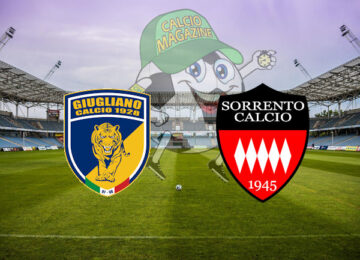 Giugliano Sorrento cronaca diretta live risultato in tempo reale