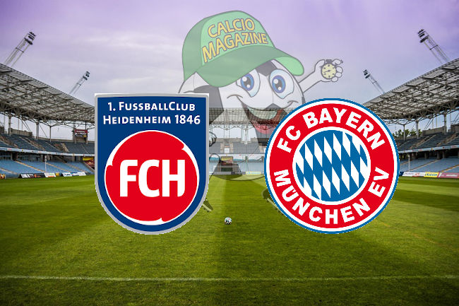 Heidenheim Bayern Monaco cronaca diretta live risultato in tempo reale