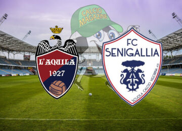 L'Aquila Vigor Senigallia cronaca diretta live risultato tempo reale