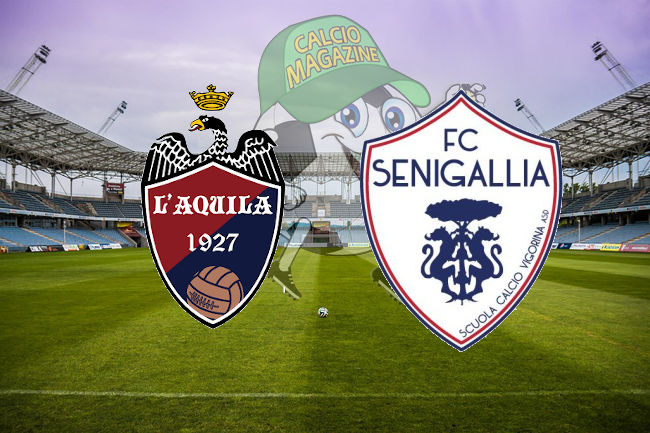 L'Aquila Vigor Senigallia cronaca diretta live risultato tempo reale