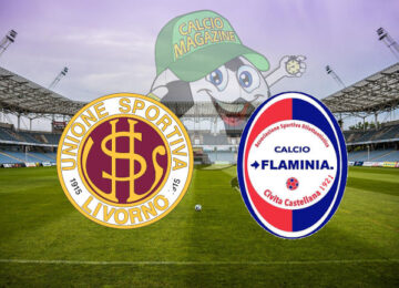 Livorno Flaminia cronaca diretta live risultato in tempo reale