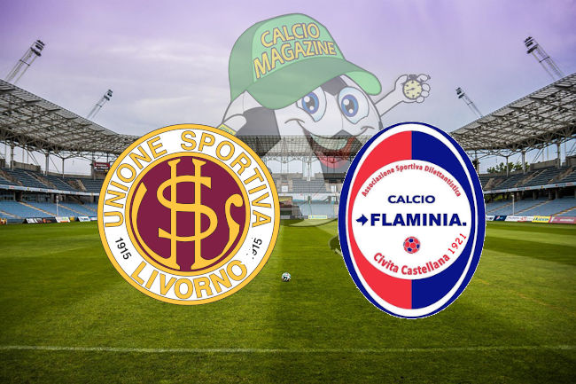 Livorno Flaminia cronaca diretta live risultato in tempo reale