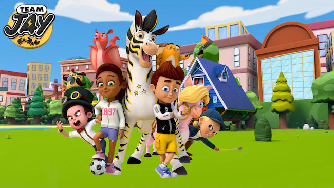 mascotte juventus team jay
