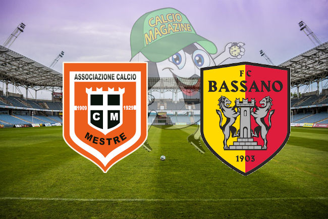 Mestre Bassano cronaca diretta live risultato in tempo reale