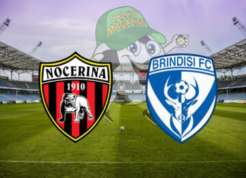 Nocerina Brindisi cronaca diretta live risultato in tempo reale