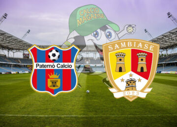 Paternò Sambiase cronaca diretta live risultato in tempo reale