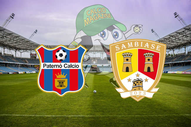 Paternò Sambiase cronaca diretta live risultato in tempo reale