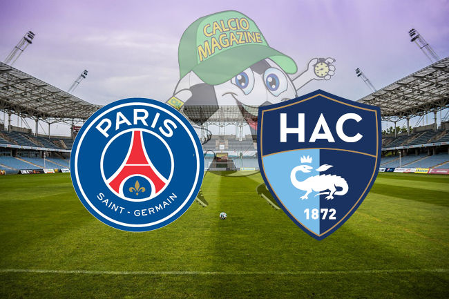 PSG Le Havre cronaca diretta live risultato in tempo reale