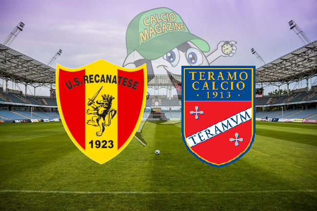 Recanatese Teramo cronaca diretta live risultato tempo reale