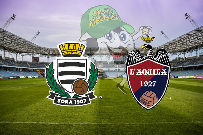 Sora L'Aquila cronaca diretta live risultato in tempo reale