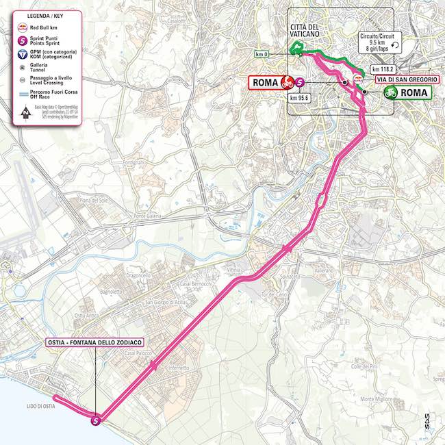 tappa roma giro d'italia 2025
