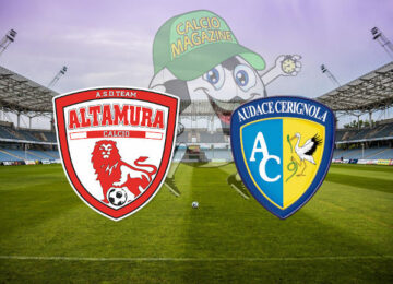 Team Altamura Audace Cerignola cronaca diretta live risultato in tempo reale