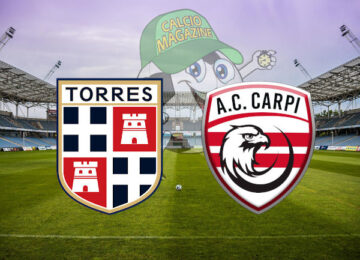 Torres Carpi cronaca diretta live risultato in tempo reale